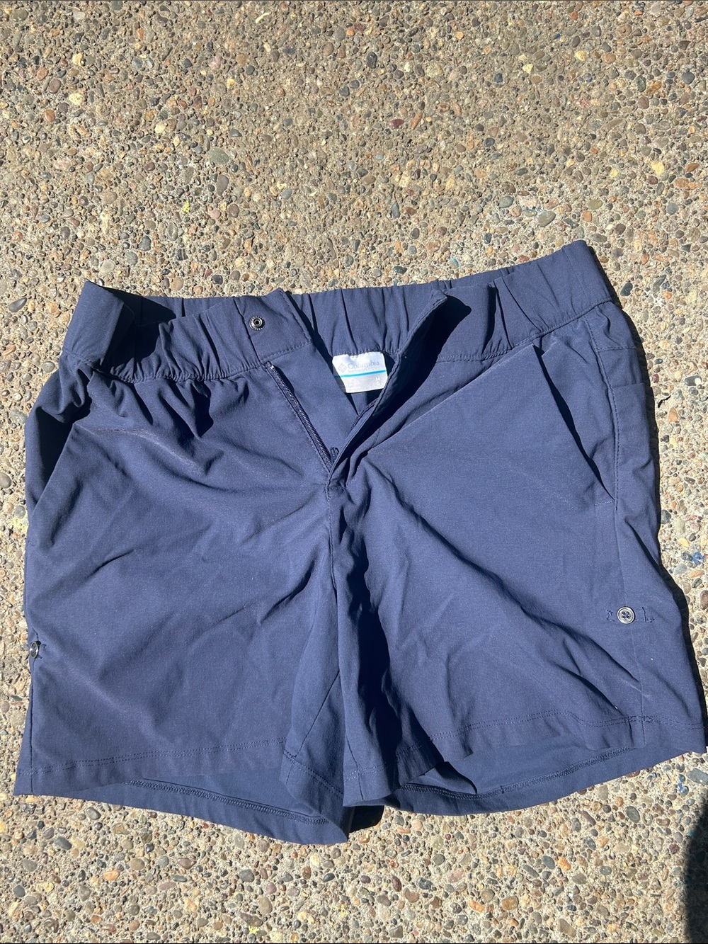 Columbia Navy Outdoor Performance Shorts